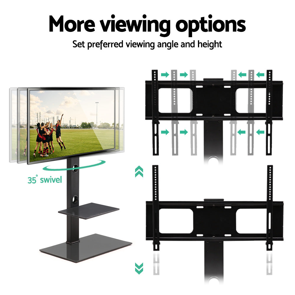 Artiss TV Stand Mount Bracket for 32"-70" LED LCD 2 Tiers Storage Floor Shelf.