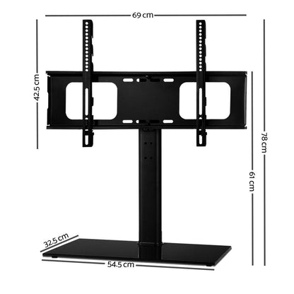 Artiss TV Stand Mount Bracket for 32"-70" LED LCD Swivel Tabletop Desktop Plasma.