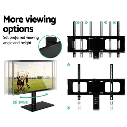 Artiss TV Stand Mount Bracket for 32"-70" LED LCD Swivel Tabletop Desktop Plasma.