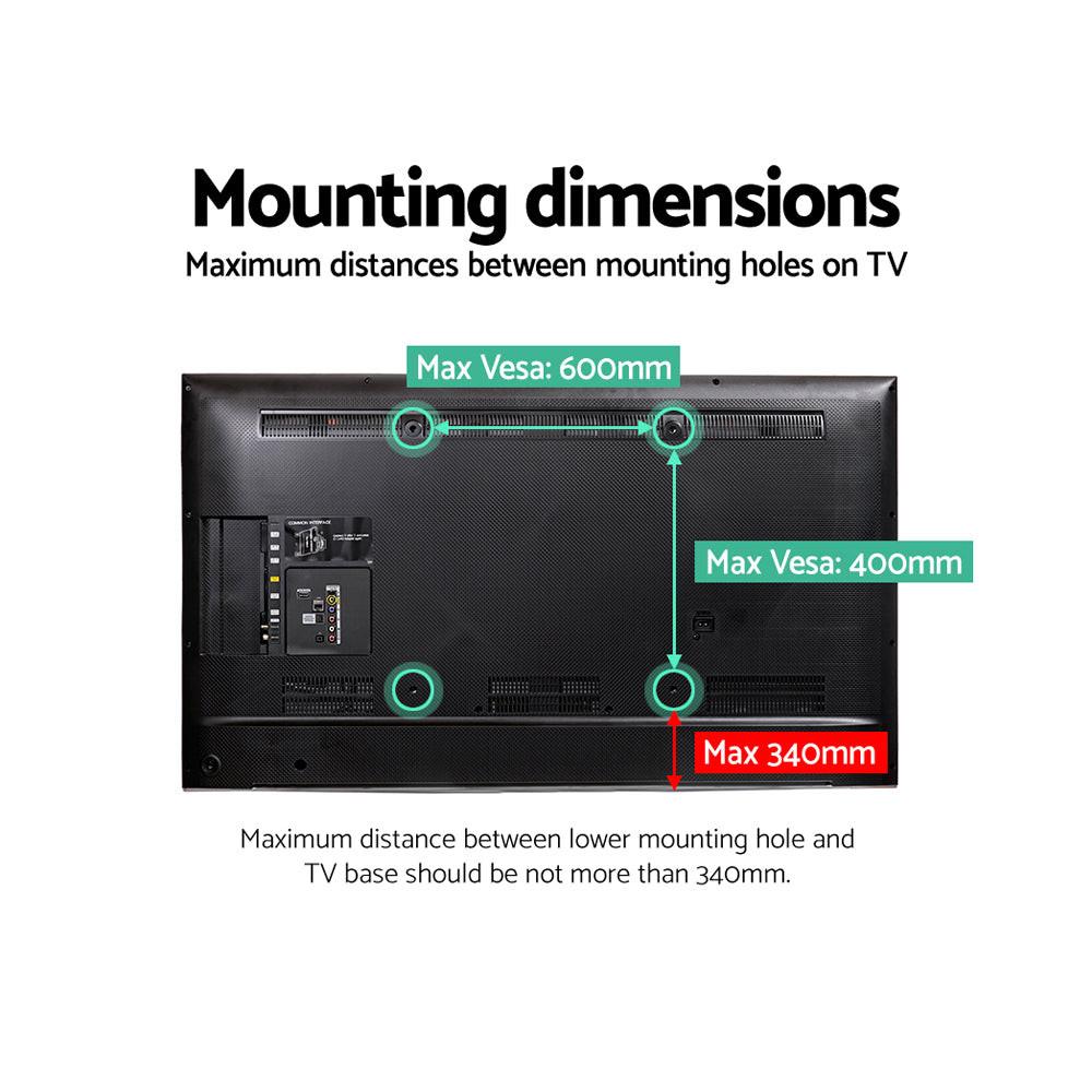 Artiss TV Stand Mount Bracket for 32"-70" LED LCD Swivel Tabletop Desktop Plasma.