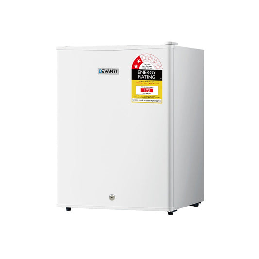 Devanti 42L Upright Freezer Fridge White.