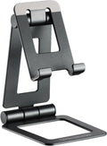 Urbanoki Portable Phone Tablet Stand Dual Folding Desk Travel Cradle Dock.