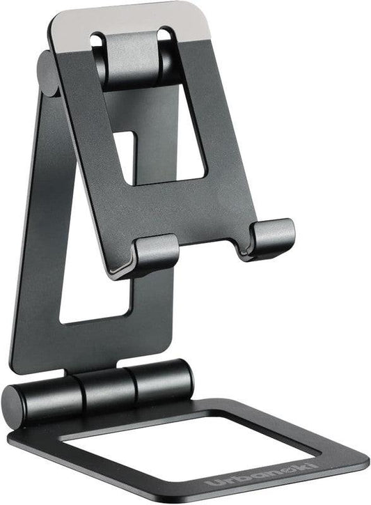 Urbanoki Portable Phone Tablet Stand Dual Folding Desk Travel Cradle Dock.