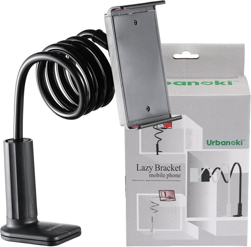 Urbanoki Gooseneck Phone Holder Flexible Clamp Mount for Bed Desk.