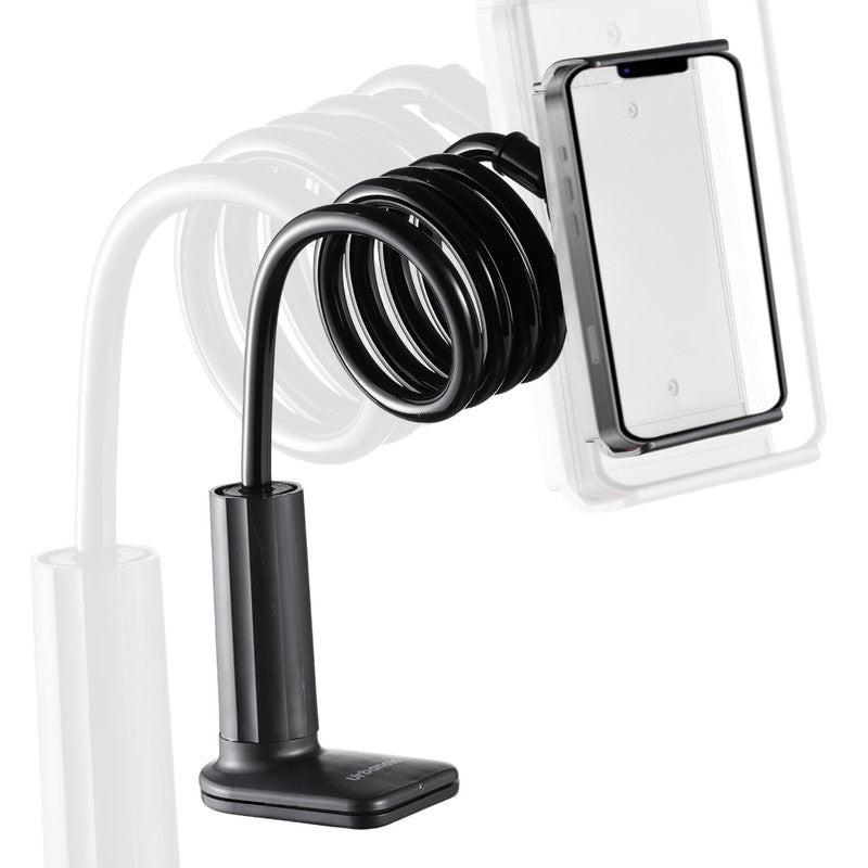 Urbanoki Gooseneck Phone Holder Flexible Clamp Mount for Bed Desk.