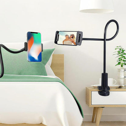 Urbanoki Gooseneck Phone Holder Flexible Clamp Mount for Bed Desk.