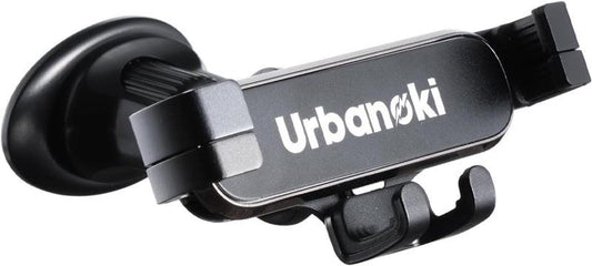 Urbanoki Air Vent Car Phone Holder Mount Strong Grip for Smartphones - Black.