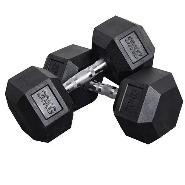 5 Pairs Hex Dumbbells PLUS Dumbbell Rack (150 kg | 5kg-25kg | 1.1m 3-tier Rack)