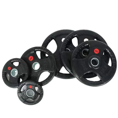 Tri-Grip Olympic Bumper Plates - 105kg kit