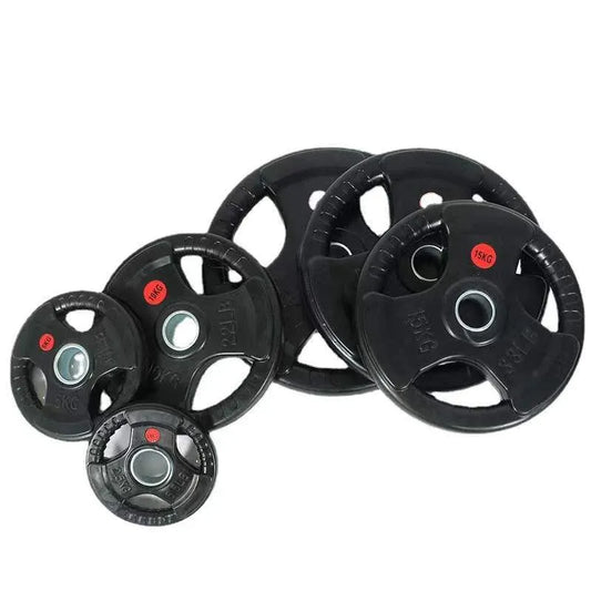 Tri-Grip Olympic Bumper Plates - 105kg kit