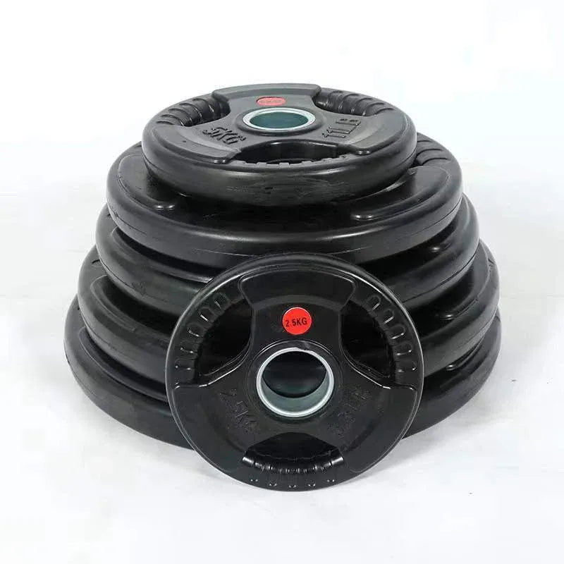 Tri-Grip Olympic Bumper Plates - 105kg kit