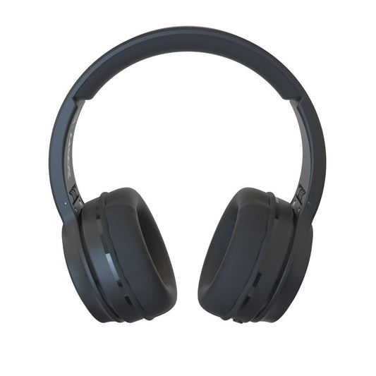 Laser Foldable Bluetooth Headphones with Mic Black.