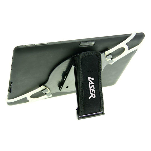 Laser Tablet Holder with 360 Degree Swivel - Black.