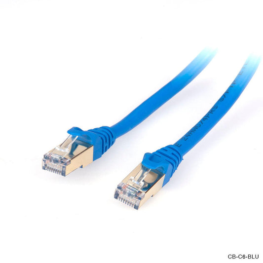Connect 1m Cat6 Network Cable, Blue.