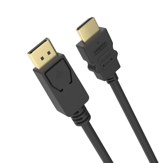 Laser DisplayPort to HDMI Cable 1080p 1m.
