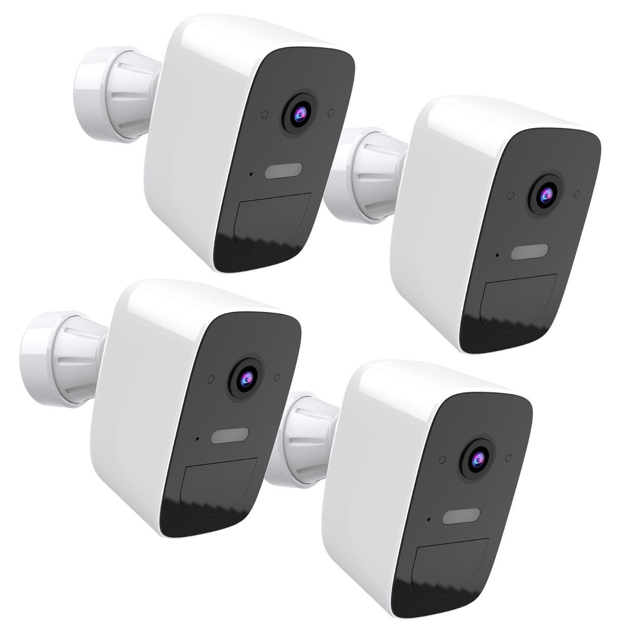 Connect SmartHome Wireless 2K Outdoor Camera 4 Pack.