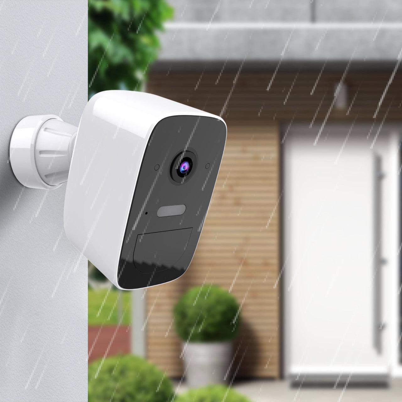 Connect SmartHome Wireless 2K Outdoor Camera 4 Pack.