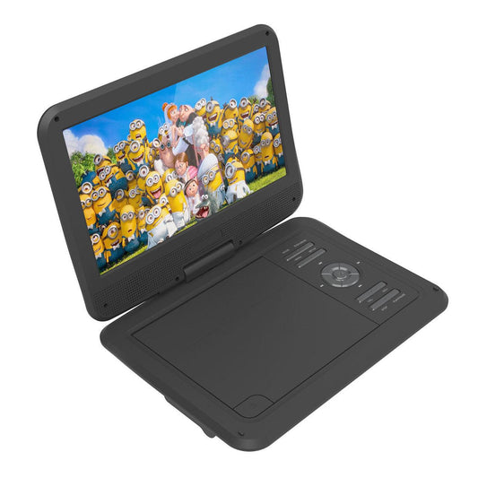 Laser 10â Portable DVD Player with Anti-Skip Technology.