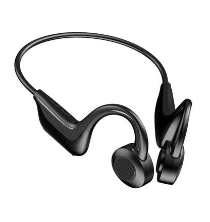 Laser Wireless Open Ear Earphones Black.