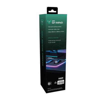 Laser RGB LED Gaming Mouse Pad Extra Large.