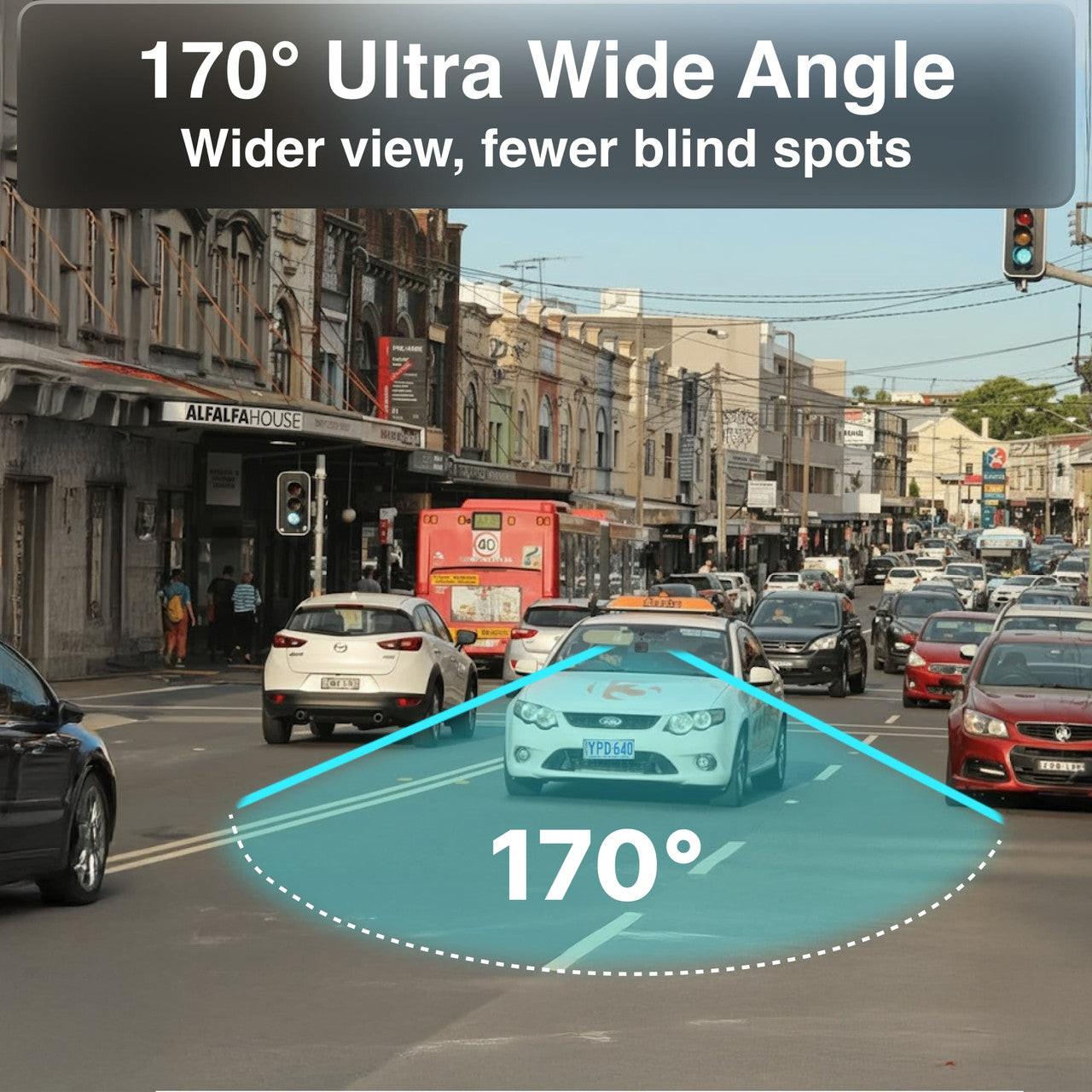 Laser Full HD Dash Camera 2.5 Inch Display.