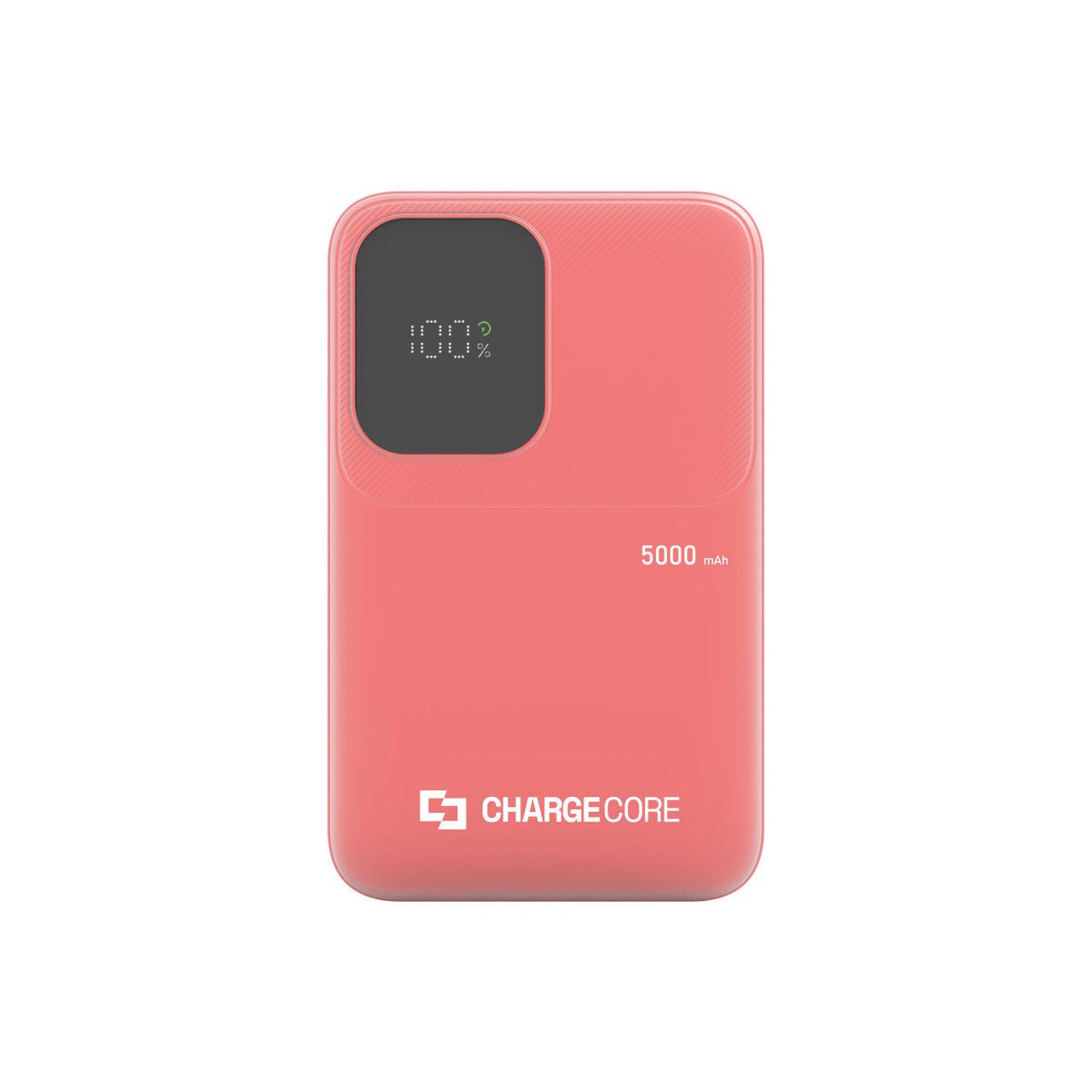 ChargeCore SafeCharge Max 5K - Sunset Coral.