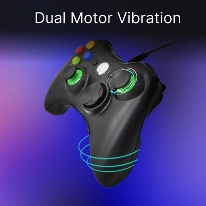 Laser Gaming Wired PC Controller - Black.