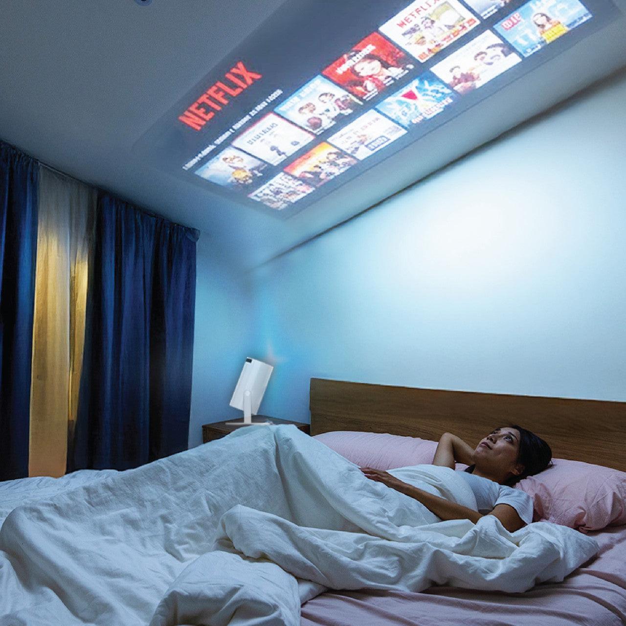 Laser Smart Projector with Games White.