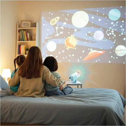Laser Smart Projector with Games White.