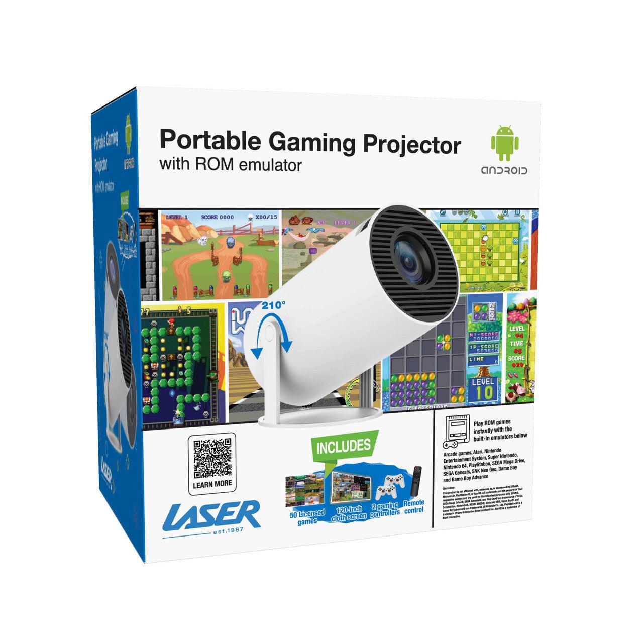Laser Smart Projector 50 Games Two Controllers.