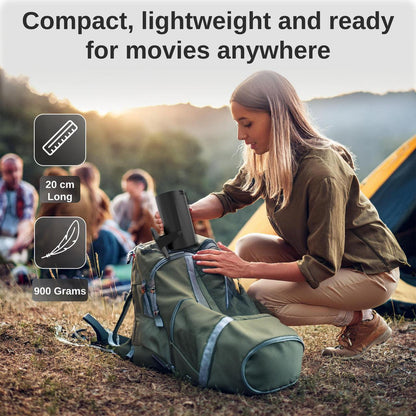 Laser Multi Angle Android LED Projector Black.