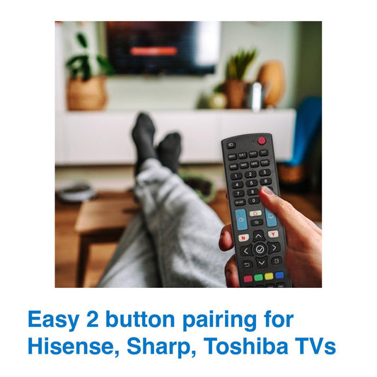 Laser Universal TV Remote for Smart & LED TVs.