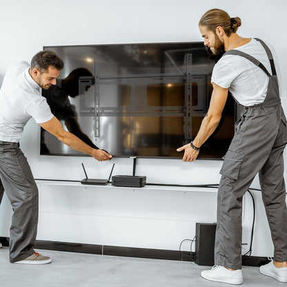 Laser Fixed Slim Profile TV Wall Mount - 37 to 80 Inch Panels.