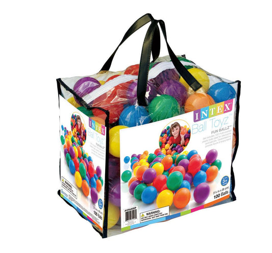 Intex Fun Ballz - 100 Count 49600.