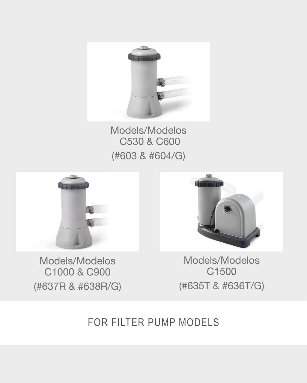 Intex 6 Pack Filter Cartridge replacement Size A INTEX FILTER PUMP 29000.
