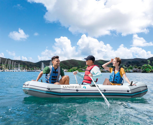 Intex Mariner 4 Boat Set 68376.