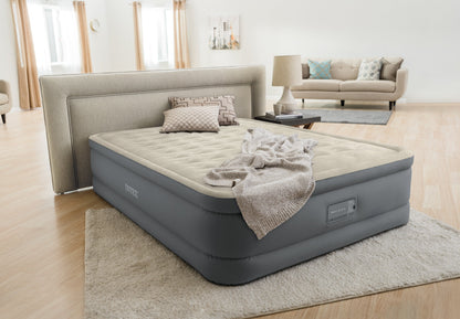Intex Queen PremAire II Airbed 46cm 64926.