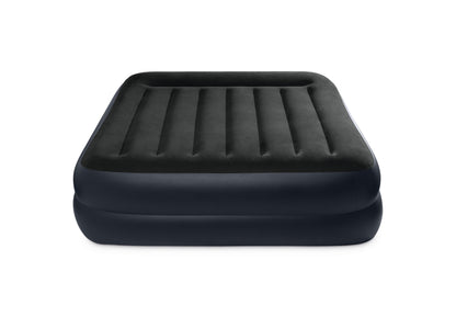 Intex Queen Pillow Rest Airbed with 240v pump 64124.