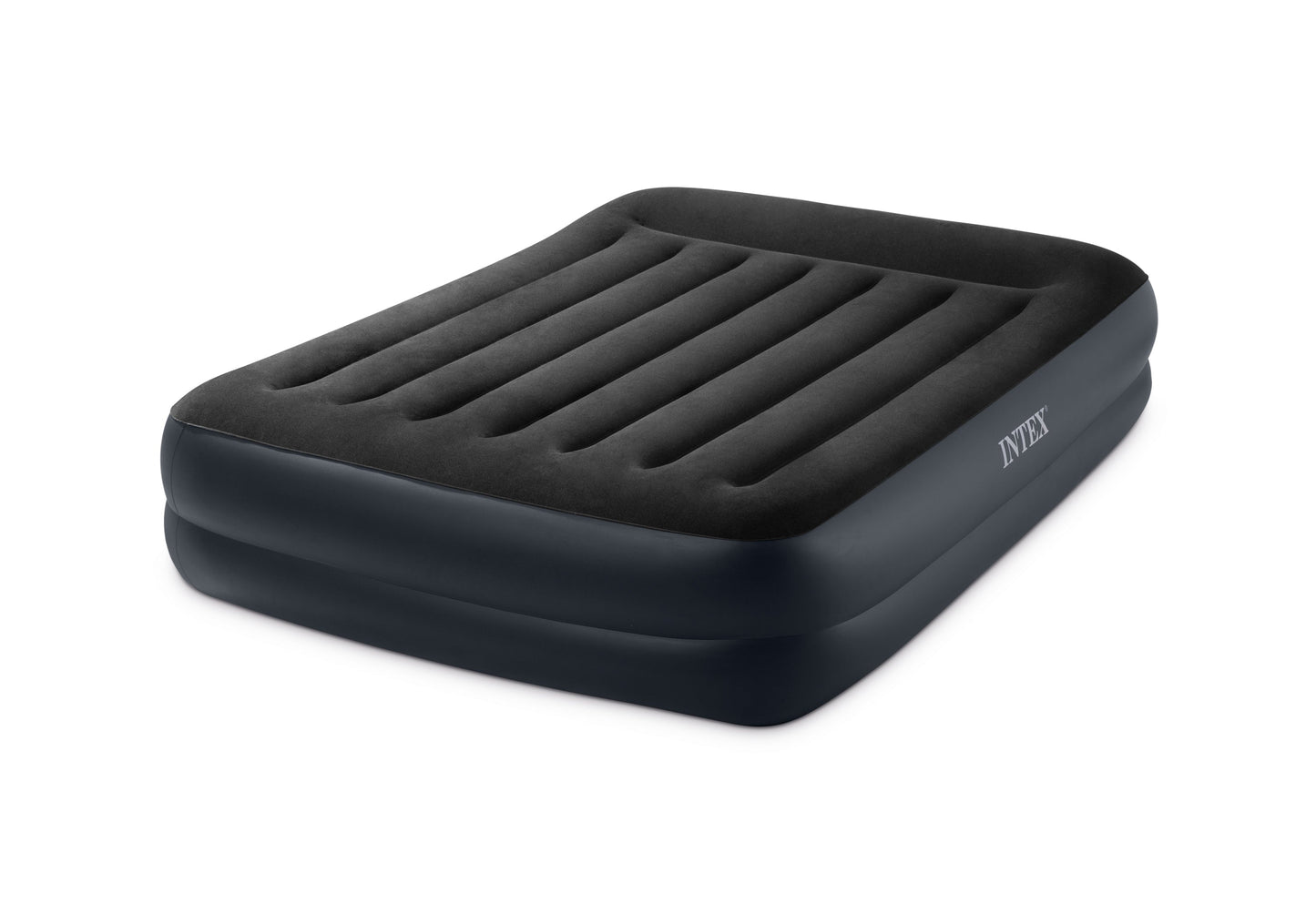Intex Queen Pillow Rest Airbed with 240v pump 64124.
