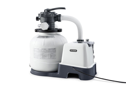 Intex Krystal Clear Sand Filter Pump and Saltwater Pool Chlorine System - 26676.