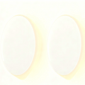 （Pack of 2）LED Motion Sensor Night Light Indoor, Cordless Battery Powered,Stick-on Warm White Light with Built-in Infrared Motion Detection, Sensor Light for Hallway,Bedroom
