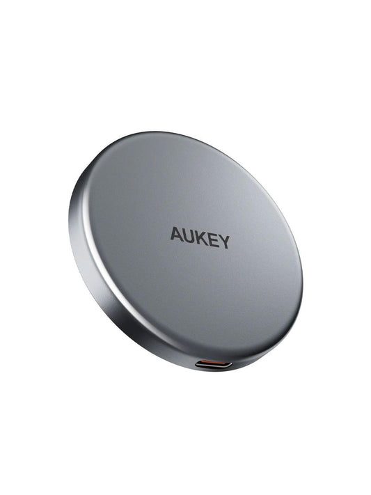 Aukey Magfusion Aura Qi2 Magnetic Fast Wireless Charger (LC-MC10).