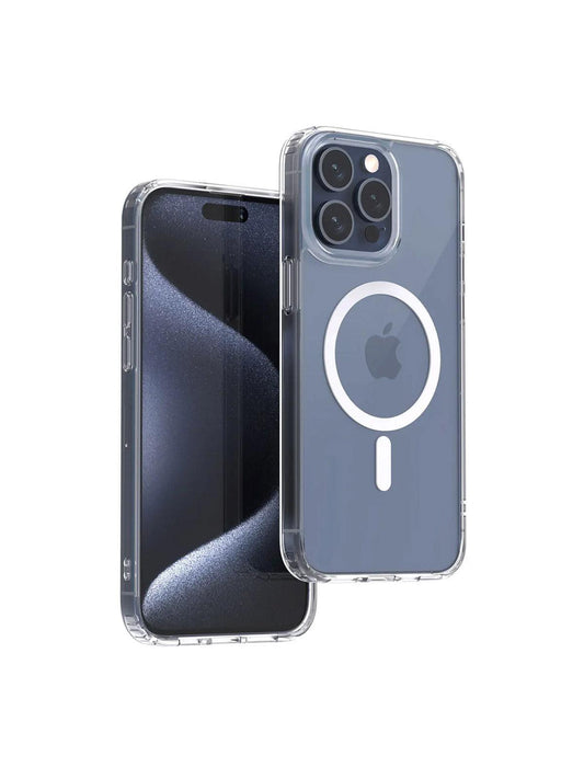 Aukey Clearview Magsafe iPhone 15 Pro Phone case - Transparent (TM10C).