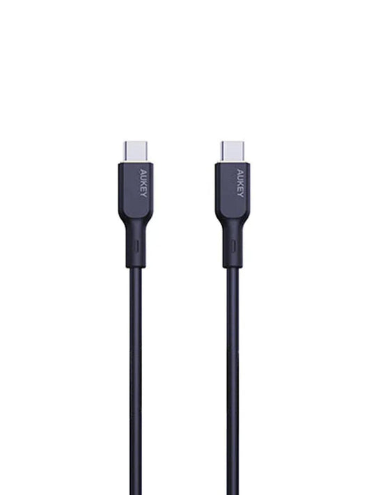 Aukey Circlet Blink 240W 1m Silicon USB-C to USB-C Cable (CB-SCC241).