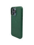 Lovefone Genuine Crafted Leather Case iPhone 15 Pro Max Verde.