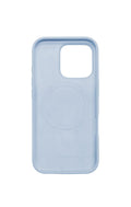 Lovefone Genuine Liquid Silicone Case iPhone 15 Pro Light Blue.