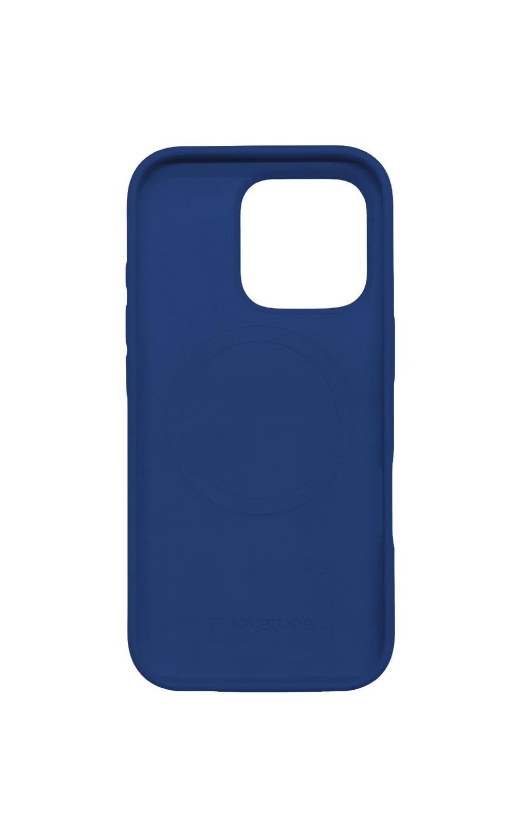 Lovefone Genuine Liquid Silicone Case iPhone 16 Navy.