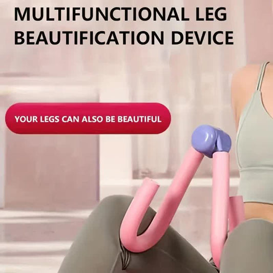 Non-electric pelvic floor muscle trainer and thigh exerciser, suitable for women's postpartum recovery, leg and gluteal fitness.