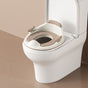 baby portable toilet seat, potty training, no installation, splash proof, hanging storage, travel potty seat, toddler toilet training seat - Camel - Size Hard seat cushion