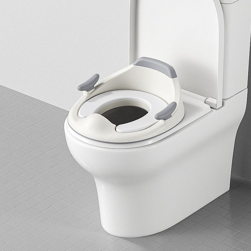 baby portable toilet seat, potty training, no installation, splash proof, hanging storage, travel potty seat, toddler toilet training seat - Camel - Size Soft cushion